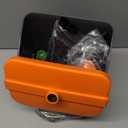 Dog Pooper Scooper Swivel Bin & Rake Kit with 55 Waste Bags, 46" Long Handle Adjustable Portable Non-Breakable Poop Scooper Easy to Clean Pet Waste