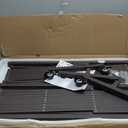 dearlomum Retractable Driveway Fence Gate Expandable 205 inches Fence,Dog Gate Outdoor,Portable Accordion Fence Gate,Mobile Barricade Portable Barricade Gate Used Inroor and Outdoor (Brown)