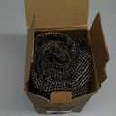 Kevin Textile Linen European Throw Pillow Sham Super Soft Star Cushion Cover for Bench, 20"x20" (50x50cm), Black Gold