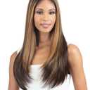 Mayde Beauty Crystal Glueless Ear to Ear HD Lace 5" Part Wig OPAL (Copper)