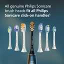 Philips Sonicare A3 All-in-One - Genuine Replacement Electric Toothbrush Heads, Black, 2 Pack, HX9092/95