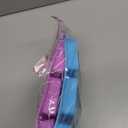 Sakolla 2 Pack Silicone Soap Molds for Soap Making, Reusable 6 Cavity Square Silicone Molds for Homemade Soap, Cake, Bread, Ice Cube (Square/Purple & Blue)