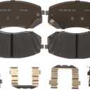 ACDelco Silver 14D1826CH Ceramic Front Disc Brake Pad Set