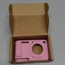 Easy Hood Camera Case for Kodak PIXPRO FZ55, Soft Silicone Cover Anti-Scratch Slim Fit FZ55 DSLR Camera Sleeve Body Skin Travel Protective Case, Pink