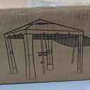 Rhino Valley Beach Cabana, 120 Sq. Ft Beach Canopy UPF50+ Protection
Easy Setup & Adjustable Height Beach Tent Sun Shelter with Cup Holder, Portable for 4-8 People, Blue & White Stripes