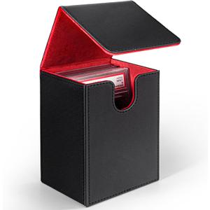 PSA Graded Card Case, PU Leather Graded Card Organizer Box, BGS Graded Card Storage Case