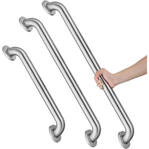 Safety Grab Bars for Toilet, 1.5" Diameter 3 Pack 18" 36" 42"