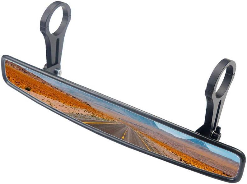 UTV 15 Rear View Mirror Convex Mirror with 1.75 clamp Replacement for Polaris RZR Ranger 800 XP 1000 Turb Rhino YXZ Arctic Cat Wildcat HDX 1000 Mule 600 Gator HPX