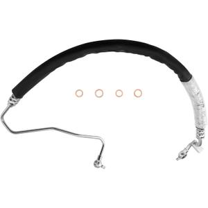 Power Steering High Pressure Line Hose Compatible with 2009-2014 Nissan Maxima V6 3.5L, 2008-2012 Nissan Altima V6 3.5L, Replace# 497209N00A, 3403716, 497209N00B, 49720ZN50A, 49720ZN50B