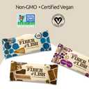 NuGo Fiber d'Lish Chocolate Brownie, 12g High Fiber, Vegan, 150 Calories, 16 Count (EXP 05/15/26)