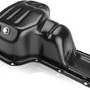 AUCERAMIC Engine Oil Pan Sump with Drain Plug for Toyota Celica 2000-2005, Corolla 1998-2008, MR2 Spyder 2000-2005, Matrix, Pontiac Vibe 2003-2008, Chevrolet Prizm 1998-2002, 1.8L