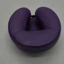 Udefineit Face Down Tabletop Massage Kit, Adjustable Headrest Face Cradle with Hand Rest Pad, Universal Desktop Home Mattress Massage Cradle with Soft Pillow for SPA Chair Bed Office Desk - Purple