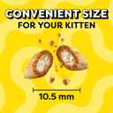 Temptations Kitten Crunchy and Soft Treats Chicken and Dairy and Salmon and Dairy Variety Pack, 6.3 oz. Pouches (Pack of 4)