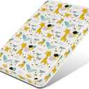 3 Inch 38" Lx26 W Mattress, No Gaps Edge Reinforcement High Density Foam, Odorless and Steady, Certipur-us and Oeko -tex Certified, Giraffe