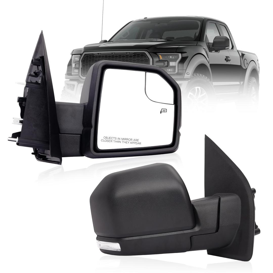 OFHZ Driver Side Mirror fit for 2015-2020 Ford F150(Left,6-pins）