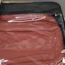 Coverado Car Seat Covers Full Set, Seat Covers, Car Seat Cover, Car Seat Covers Front Seats Back Seat Cover, Waterproof Car Seat Cushion, Leather Red Seat Covers Seat Protector Universal Fit Most Cars