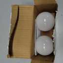 Amazon Basics A19 LED Light Bulbs, 100W Equivalent, Daylight White 5000K, Energy Efficient 15W, Non-Dimmable, 10,000 Hour Lifetime, 2-Pack