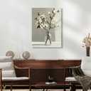 daktenn Floral Canvas Wall Art Bathroom Wall Art Pictures Wall Decor Home Decor Wall Decor for Bedroom Livingroom 18x24 Inches