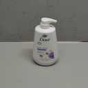 Dove Body Wash with Pump Anti-Stress Blue Chamomile & Oat Milk, for 24hr Lotion-Soft Skin Moisturizing Skin Cleanser with No Sulfates No Parabens 30.6 oz