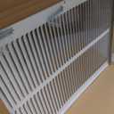 14x20 Return Air Grille(Duct Opening Size),Air Return Vent Cover,Flat Vent Cover,Rejillas De Aire Acondicionado para Casa,Return Air Grilles,Outer Dimensions:15.75"Wx21.75"H(14"Wx20"H, Duct Opening)