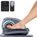 Under Desk Elliptical Machine, Seated Ellipse Leg Exerciser As Seen on TV, Portable Electric Pedal Exerciser for Seniors While Sitting with Remote Control, 10 Adjustable Speeds