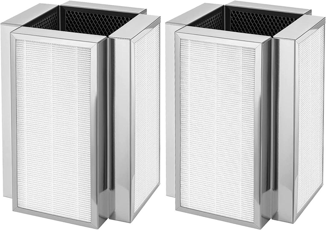 50 Replacement Filters For MA Series Model 50 Air Purifier 3-in-1 with Activated Carbon, 2 Pack