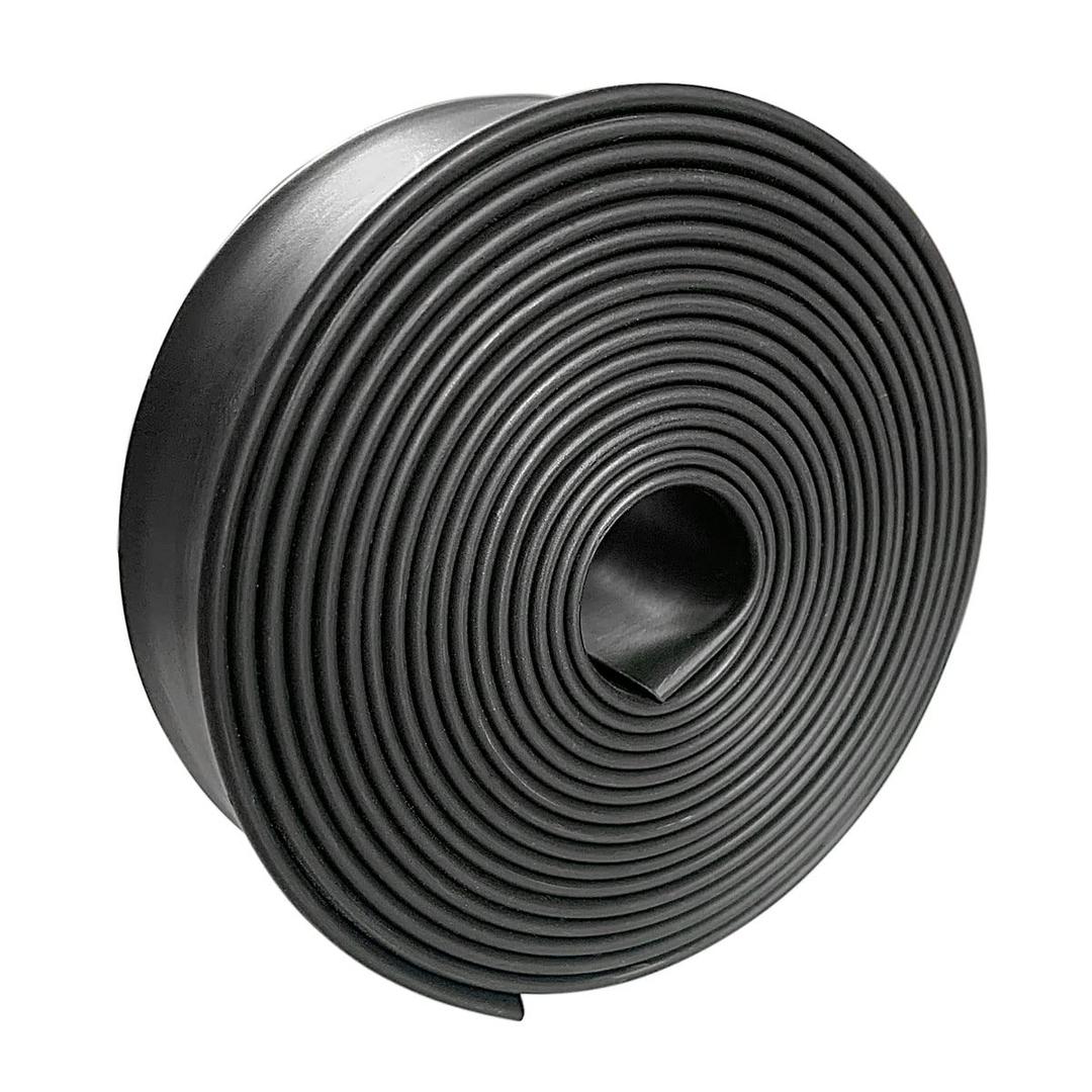 3:1 Ratio Heat Shrink Tubing Roll Adhesive Lined Industrial Marine Grade Dual Wall Heat Shrink Tube Waterproof and Sealed Black (1 inch(25.4 mm), 10 Feet)