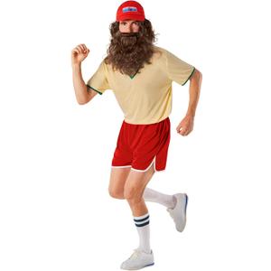 Morph Running Costumes For Men With Wig Running Halloween Costumes For Men Runner Funny (Large)