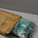 Outsunny 6' x 3' x 3' Mini Greenhouse with Zippered Doors & Roll-up Windows, Portable Plant Hot House with Durable PE Cover, Water Resistant, UV Protected for Outdoor Flowers, Vegetables, Green