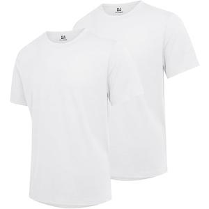 Mens T-Shirts Multi Pack Crewneck Cotton Tee Short Sleeve Classic Pullover Basic Summer Tops (Small)
