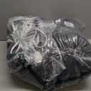 Electric Blanket Queen Size, Luxury Flannel & Faux Rabbit Fur Bubble Heated Blanket, 6 Heat Settings,110 Hour Auto Off, Overheat Protection, ETL & FCC Certification, 84" x 90", Machine Washable, Dark Gray