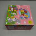 200 Pack 3 Inch Large Fillable Plastic Easter Eggs Bulk Include 6 Surprise Golden Eggs, Bright Color Empty Easter Eggs for Easter Hunts, Basket Stuffers Fillers, Easter Party Favors Classroom Prize