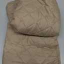 H.VERSAILTEX Armrest Covers for Sofa Water Resistant Couch Arm Covers Remote Control Holder Sofa Armrest Organizer for Magazine, Tablet, Phone, iPad(Set of 2, Taupe/Beige)