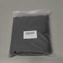 Foindtower Decorative Linen Fringe Throw Pillow Covers Cozy Boho Farmhouse Cushion Cover with Tassels Soft Accent Pillowcase for Chair Sofa Bed Living Room Home Decor, 1818 Inch, 1PC, Black