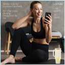 40oz Glass Tumbler, 3 Glass Straws, Natural Lid, Slender Handle, Elevate Your Style, Coffee Cup, Water Bottle, To Go, Reusable, All Natural, No Plastic