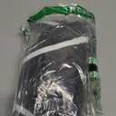 Amazon Essentials Women's Active FormFlex Buttery Soft Light Support Crop Tank with Bra and Contrast Trim, Black/White, X-Large