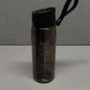 Survimate 5-Stage 0.01m Ultra-Filtration Filtered Water Bottle, BPA-Free Material, NSF/ANSI 42&372 Certified, Portable Water Filter Bottle for Survival, Camping, Hiking, and Emergency Use (22 Ounces, Black)