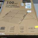 100W Portable Foldable Solar Panel for Power Station
