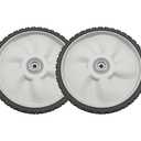 2pcs 490-325-0023 11 x 1.75 in Universal Plastic Wheel for MTD, Craftsman, Toro
