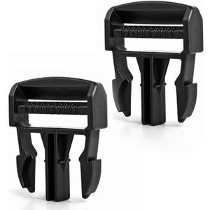 2 Pack Door Net Buckle Clip Compatible with 2016-2022 Polaris Ranger Crew 900 1000 XP Factory Mesh Door Side Safety Net Fastener 40mm Male Buckle Replace 5452505