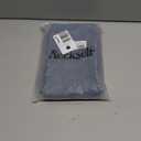 MIULEE Pack of 2 Corduroy Decorative Throw Pillow Covers 20x20 Inch Soft Boho Striped Pillow Covers Modern Farmhouse Home Decor for Summer Coastal Sofa Living Room Couch Bed Blue