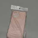 GUNPRIO Case for iPhone 14 Pro, Thin Slim Stylish Ripple Pattern Design, iPhone 14 Pro Protective Cover 6.1 inch, Pink