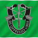 Oersted Us Army Green Beret Special Forces Anyone Else Outdoor Flag Home Garden Flag Decorative Flag 3X5 Feet (Eight color10)