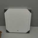13.5 x 13.5 inch - Access Doors - Access Panel for Drywall with Push-Button Switch - Access Panel with Vent - Aluminum Alloy - White - Good Ventilation - Inside Dimensions: 12 x 12 inch