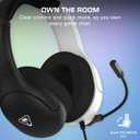 Turtle Beach Airlite Fit Wired Gaming Headset Officially Licensed for Nintendo Switch 2, Nintendo Switch, Durable, Lightweight, Black and White
