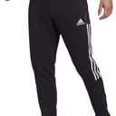 Adidas Mens Tiro 21 Sweatpants (Small, Black)