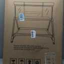 Fodoss Bedside Bassinet for Baby with Wheels, All Mesh Bedside Crib with Storage Basket, Hight Adjustable and Easy Assembly