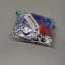 30 Pcs Sticky Spider Web Party Favors Bulk Easter Basket Stuffers Egg Fillers Goodie Bag Stuffers for Classroom Prizes Birthday Party Supplies (Red Blue and Black)