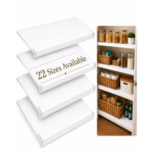Wire Shelf Covers for Pantry Wire Rack Covers for Shelves 42" Wx12 D-4PCS