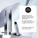 JUDYDOLL 3D Curling Eyelash Iron Mascara -Waterproof, Contains Fibers for Lengthening, Ultra Fine Tip to Apply without Clump, Smudge-Proof, Iron Wand Tubing Mascara (6Curling Design #01Black, 0.07oz)